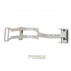 Chiusura deployant Breitling acciaio 18mm nuova